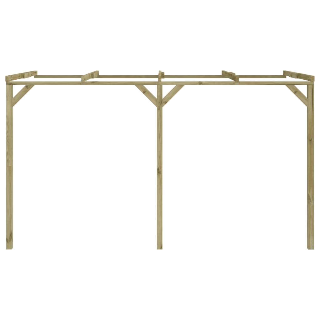 Πέργκολα Στηριζόμενη 2 x 4 x 2,2 μ. Ξύλινη - Pakobazaar