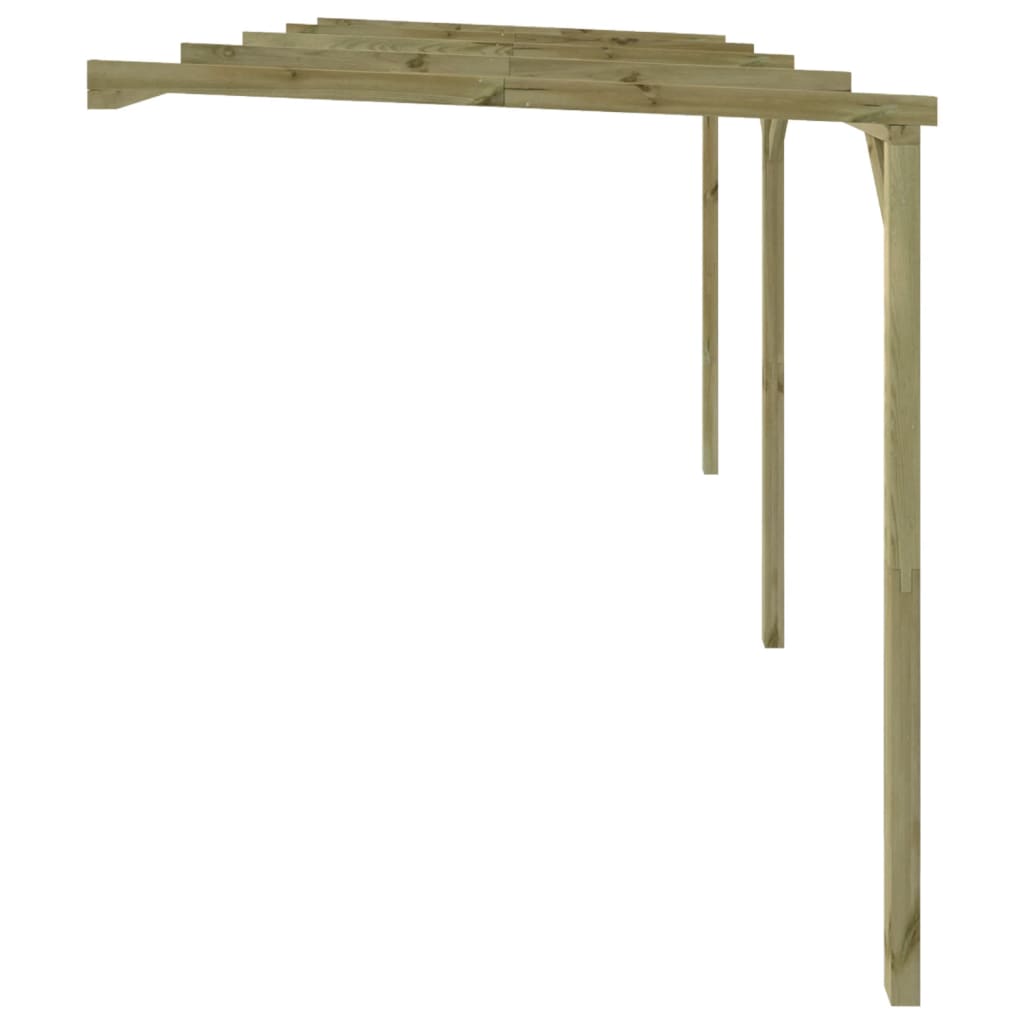 Πέργκολα Στηριζόμενη 2 x 4 x 2,2 μ. Ξύλινη - Pakobazaar