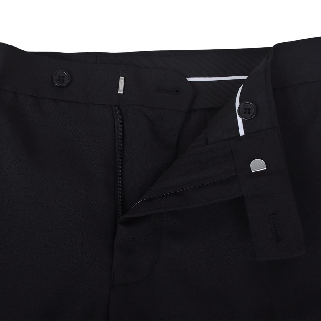 Κοστούμι Ανδρικό Black Tie/Σμόκιν Δύο Τεμαχίων Μαύρο Μέγεθος 46 - Pakobazaar