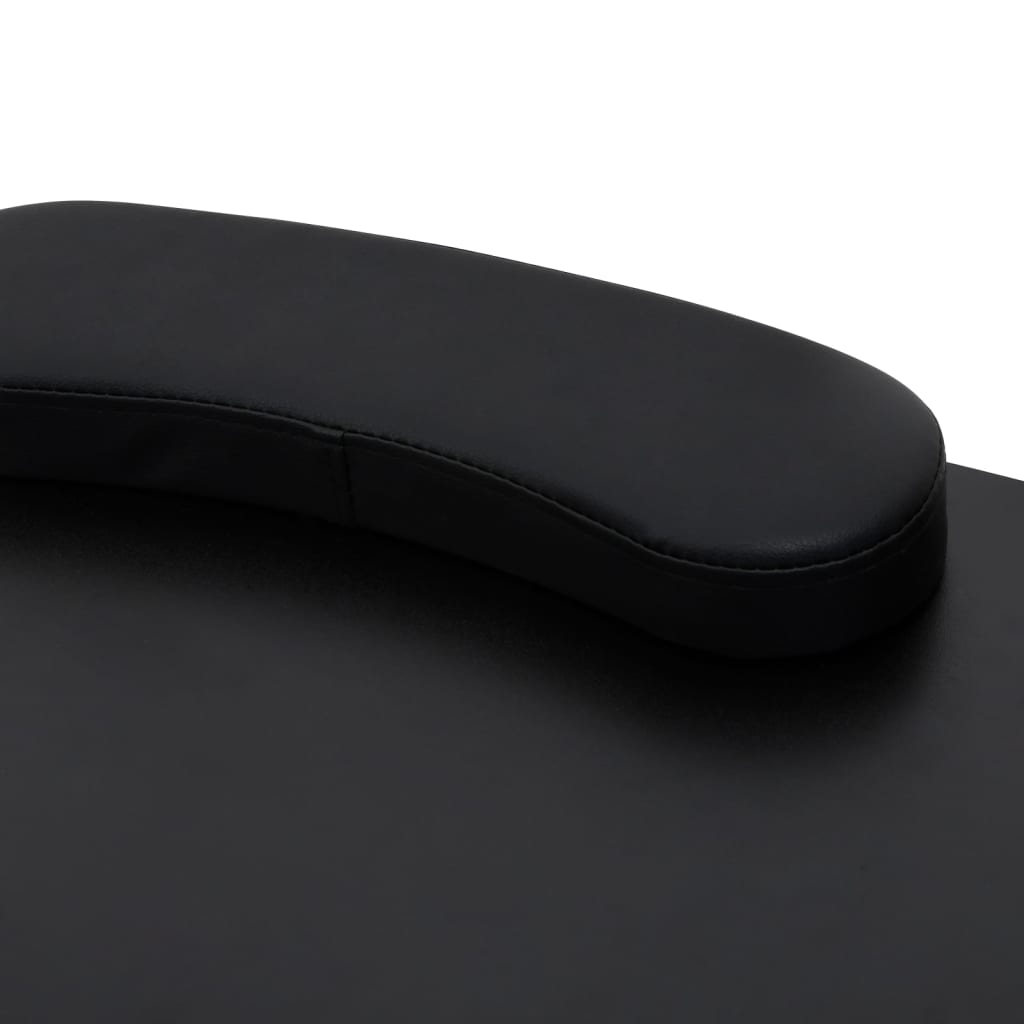 Αναδιπλούμενο Τραπέζι Μανικιούρ με Ροδάκια Μαύρο - Pakobazaar