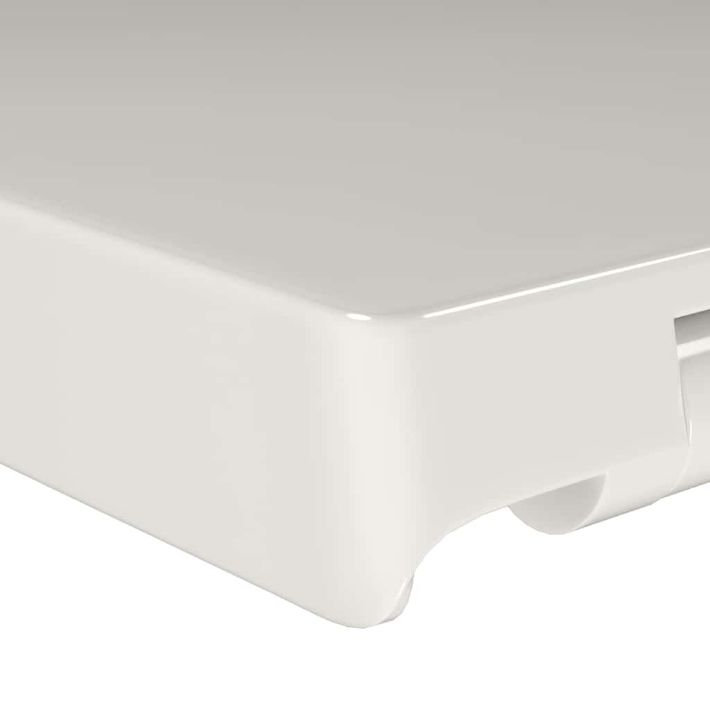 Κάλυμμα Λεκάνης με Soft Close & Quick Release Τετράγωνο Λευκό - PAKOBAZAAR