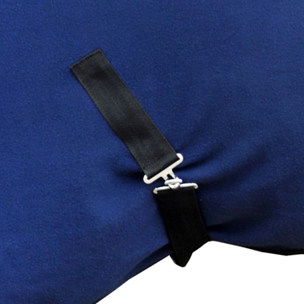 Κουβέρτα Αλόγου με Ιμάντες Μπλε 125 εκ. από Fleece