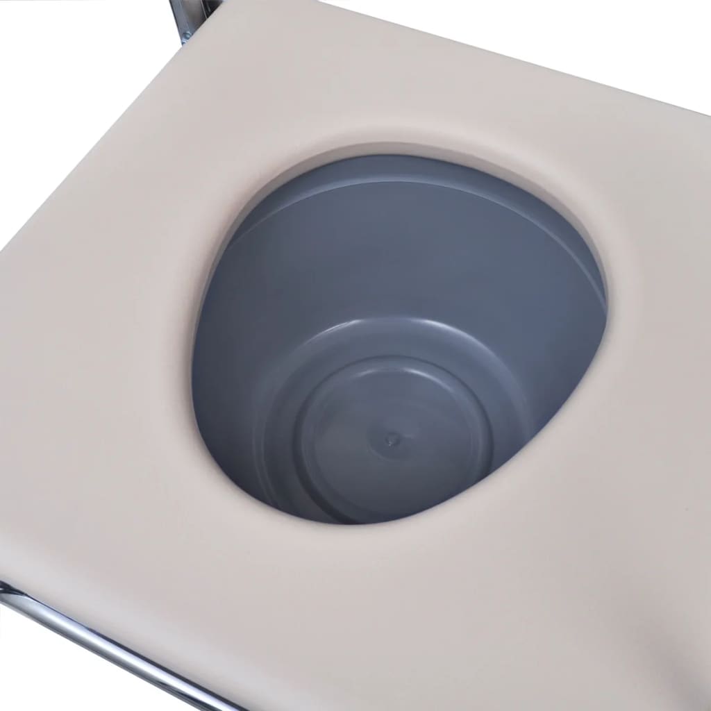 Καρέκλα Τουαλέτα Μαύρη Ατσάλινη - Pakobazaar