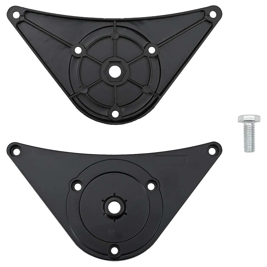 Πόδια Τραπεζιού Ρυθμιζόμενα Καθ' Ύψος 4 τεμ. Μαύρα 710 χιλ. - PAKOBAZAAR