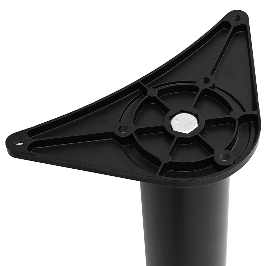 Πόδια Τραπεζιού Ρυθμιζόμενα Καθ' Ύψος 4 τεμ. Μαύρα 1100 χιλ. - PAKOBAZAAR