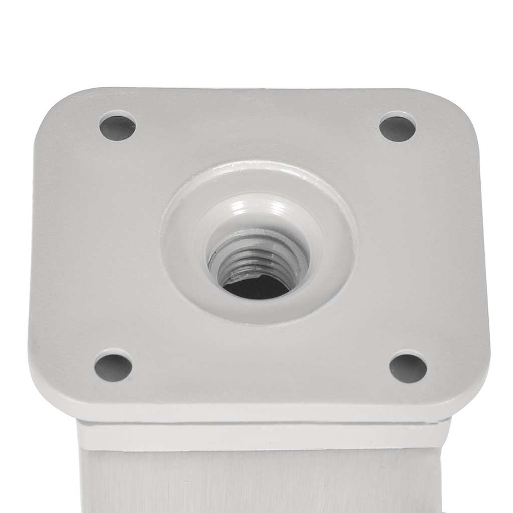 Πόδια καναπέ 4 pcs Ασημί 38 x 38 x 180 mm Σίδερο - Pakobazaar