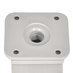 Πόδια καναπέ 4 pcs Ασημί 38 x 38 x 180 mm Σίδερο - Pakobazaar