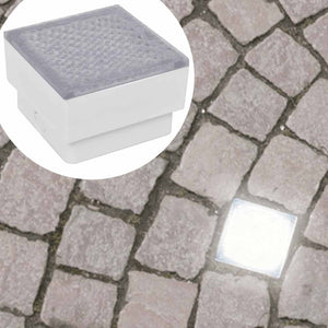 Φωτιστικά Χωνευτά LED 2 τεμ. 100 x 100 x 68 χιλ. - Pakobazaar