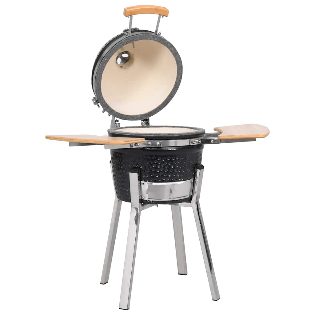 Kamado Ψησταριά Κάρβουνου / Συσκευή Καπνίσματος Κεραμική 33 εκ. - Pakobazaar