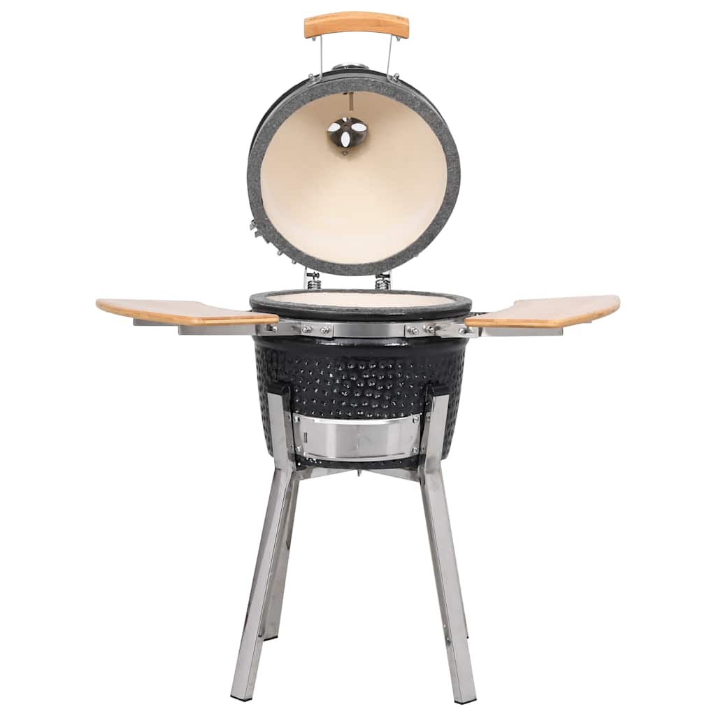 Kamado Ψησταριά Κάρβουνου / Συσκευή Καπνίσματος Κεραμική 33 εκ. - Pakobazaar
