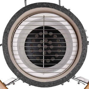 Kamado Ψησταριά Κάρβουνου / Συσκευή Καπνίσματος Κεραμική 33 εκ.