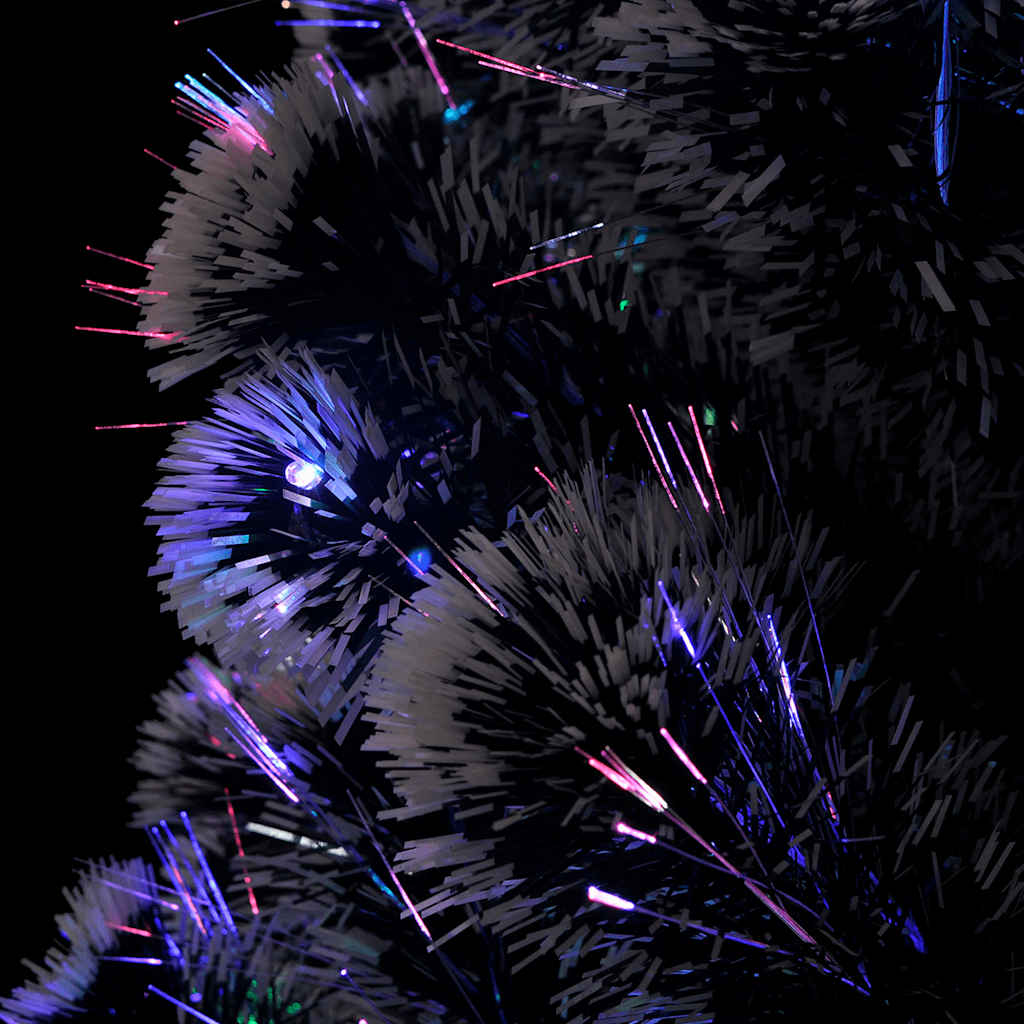 Προεγκατεστημένο χριστουγεννιάτικο δέντρο με βάση και LED / Οπτικές Ίνες 150 εκ. - PAKOBAZAAR