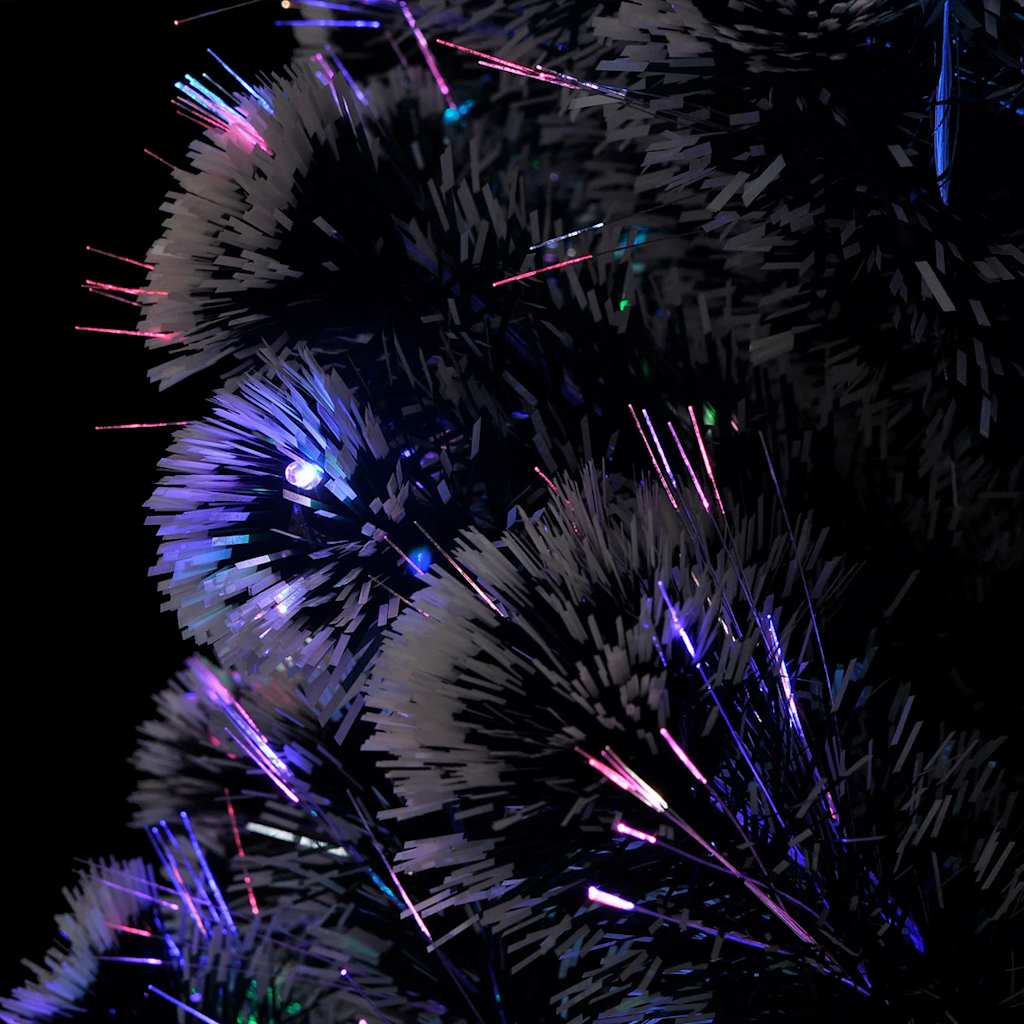 Προεγκατεστημένο χριστουγεννιάτικο δέντρο με βάση και LED / Οπτικές Ίνες 210 εκ. - PAKOBAZAAR