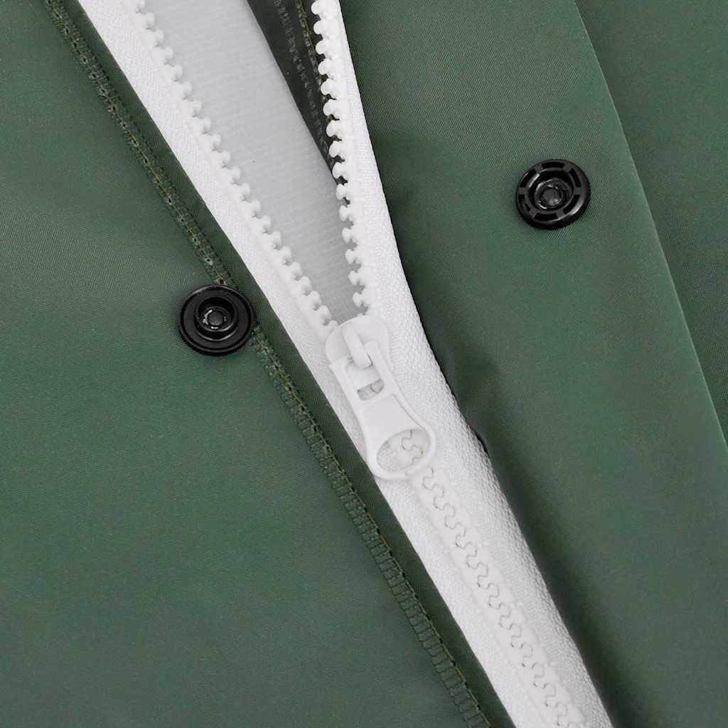 Καπαρντίνα Αδιάβροχη Μεγάλης Αντοχής Μακριά Πράσινο Κουκούλα - PAKOBAZAAR