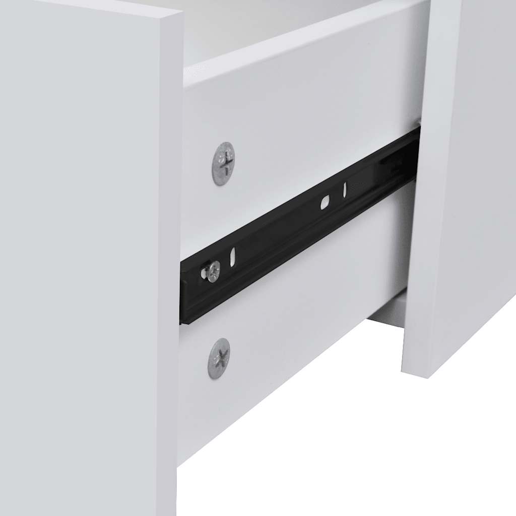 Συρταριέρα με 4 Συρτάρια Λευκή 60 x 30,5 x 71 εκ. - PAKOBAZAAR