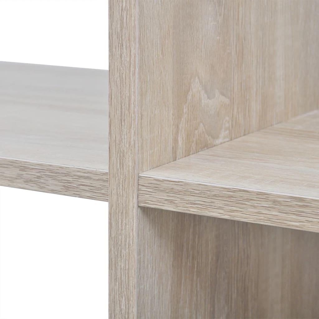 Βιβλιοθήκη / Ραφιέρα με Κύβους Χρώμα Δρυς 142 εκ. - PAKOBAZAAR