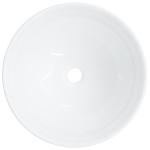 Νιπτήρας Λευκός Κεραμικός 28x28x10 εκ. - PAKOBAZAAR
