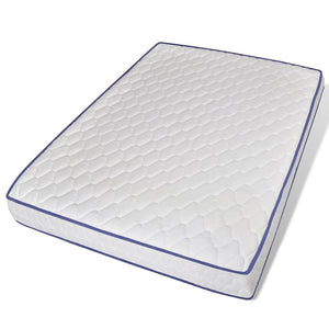 Κρεβάτι LED Μαύρο 140x200 εκ. Δερματίνη με Στρώμα Αφρού Μνήμης - Pakobazaar