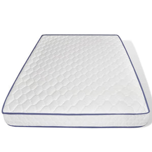 Κρεβάτι LED Γκρι 140 x 200 εκ. Δερματίνη με Στρώμα Αφρού Μνήμης - Pakobazaar