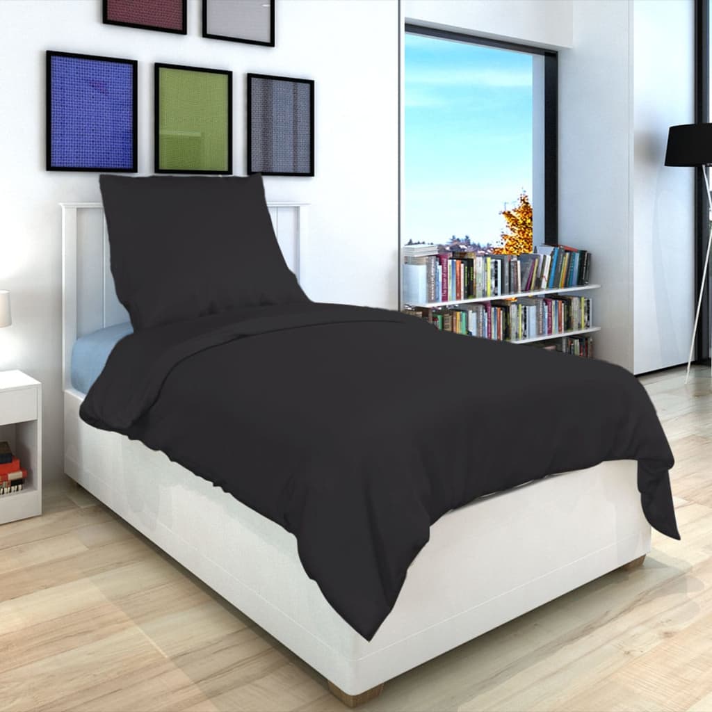 Παπλωματοθήκη Σετ 135 x 200 / 80 x 80 εκ. Βαμβακερό - Pakobazaar