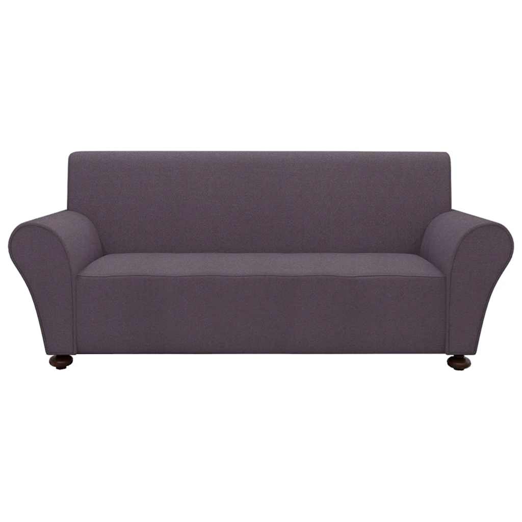 131084  Stretch Couch Slipcover Anthracite Polyester Jersey
