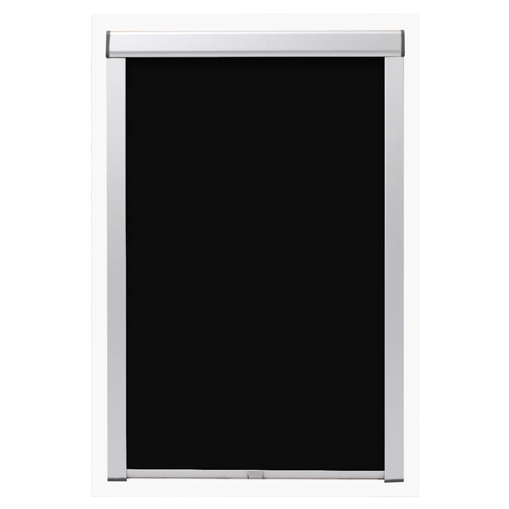 131291  Blackout Roller Blinds Black 104 - PAKOBAZAAR