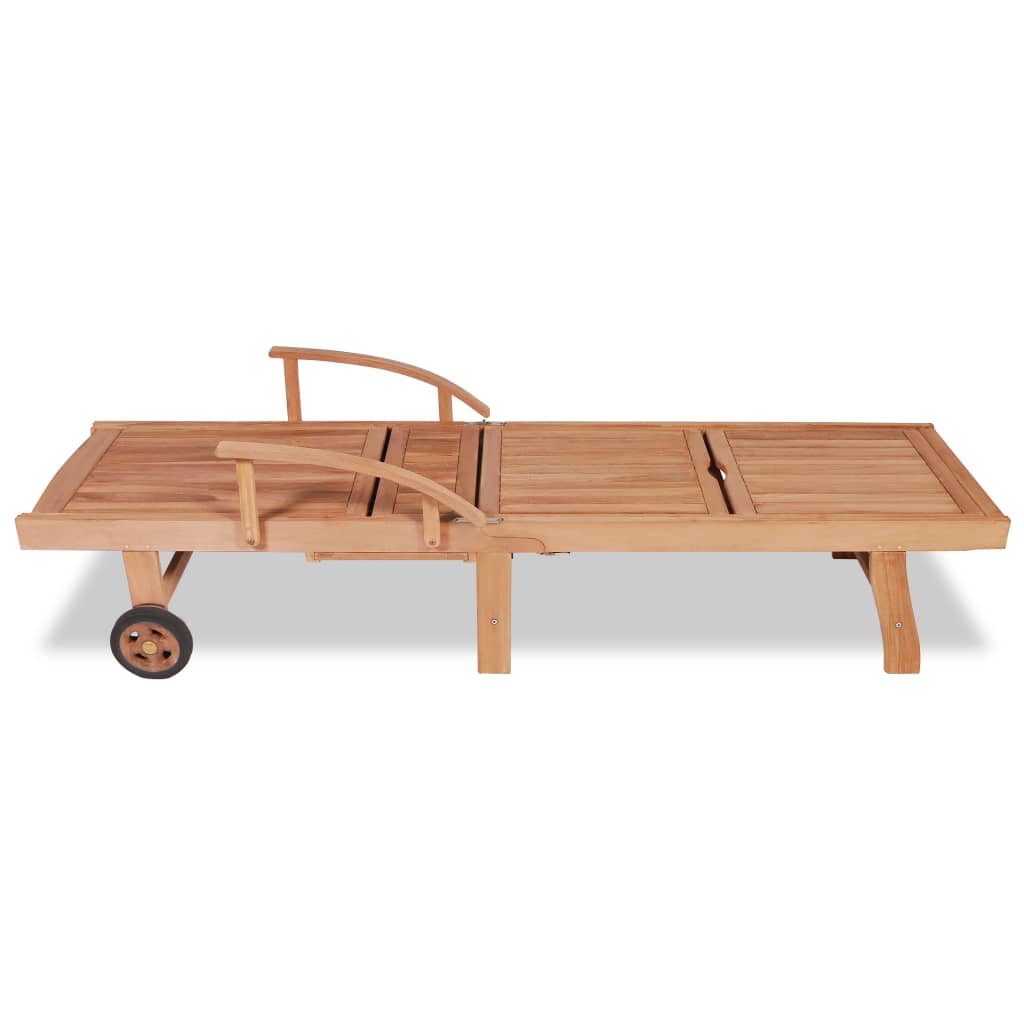 Ξαπλώστρα από Μασίφ Ξύλο Teak