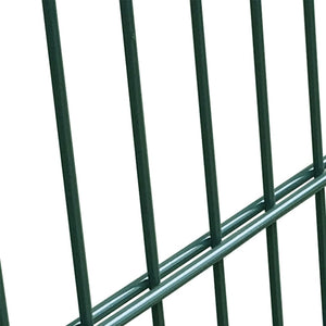 Πόρτα Περίφραξης Πράσινη 100 x 100 εκ. Ατσάλινη - PAKOBAZAAR