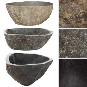 Νιπτήρας River Stone Οβάλ (37-46)x(29-36) εκ. - PAKOBAZAAR