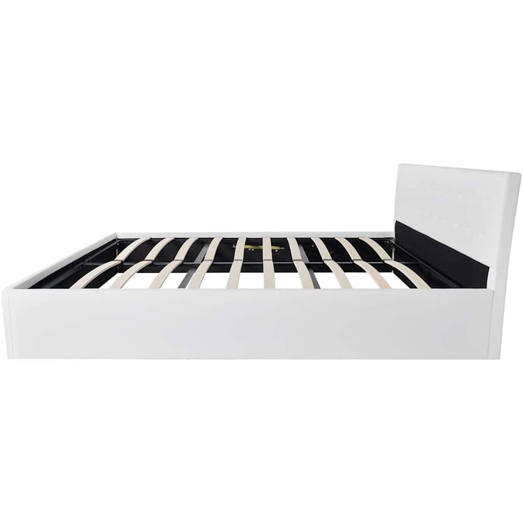 Κρεβάτι με Αποθηκευτικό Χώρο 180x200 εκ. Συνθ. Δέρμα με Στρώμα