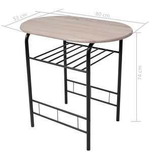 Σετ Επίπλων Μπαρ για Πρωινό από MDF - PAKOBAZAAR