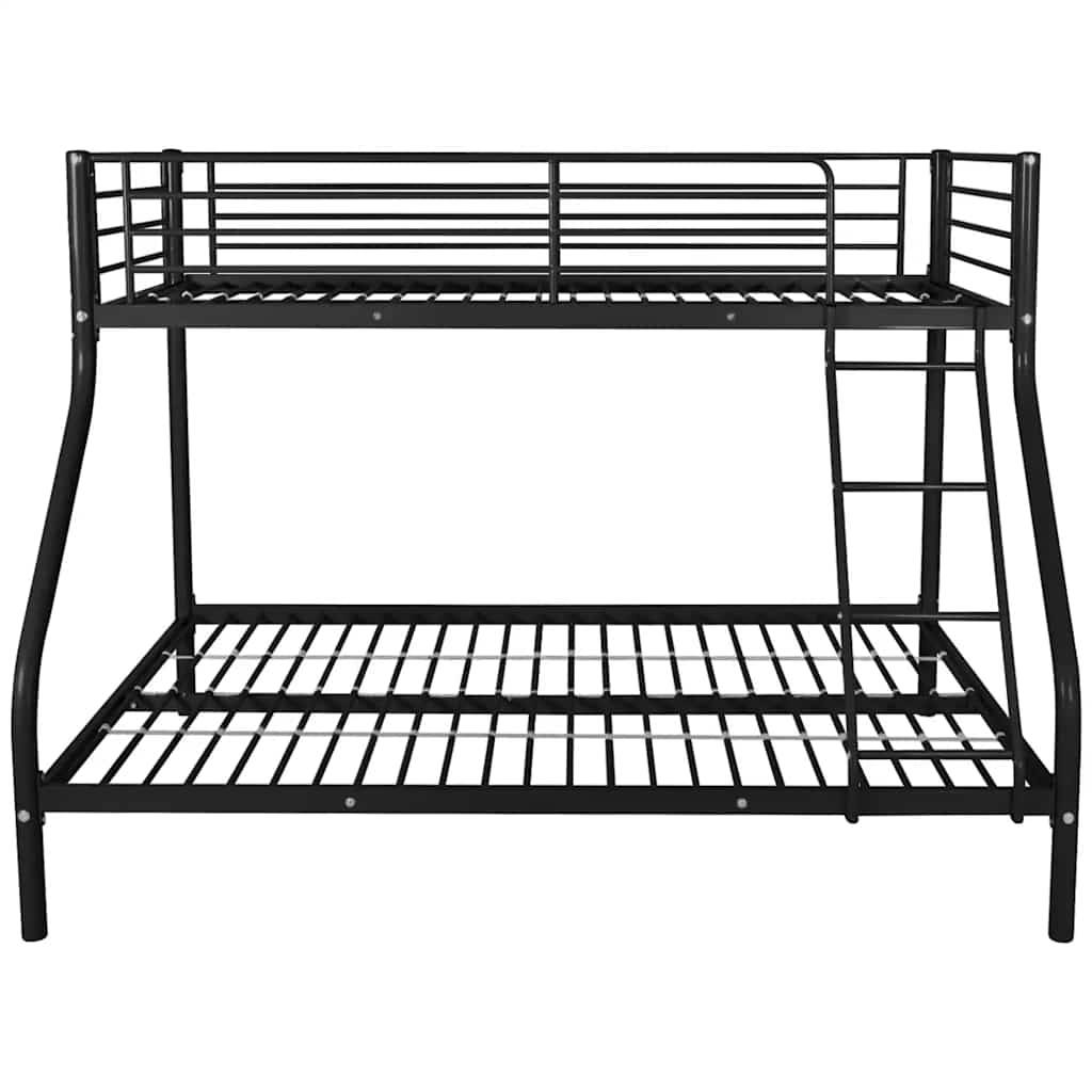 Πλαίσιο Κουκέτας Παιδικής Μαύρο 140x200/90x200 εκ. Μεταλλικό