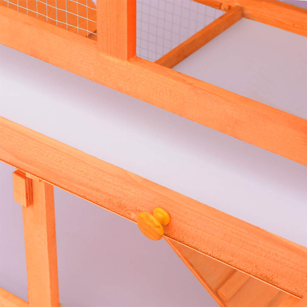 Κλουβί Ζώων / Κουνελιών Εξωτερικού Χώρου Ξύλινο - PAKOBAZAAR