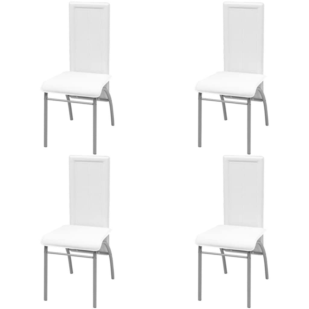 Σετ Τραπεζαρίας Πέντε Τεμαχίων Λευκό - PAKOBAZAAR