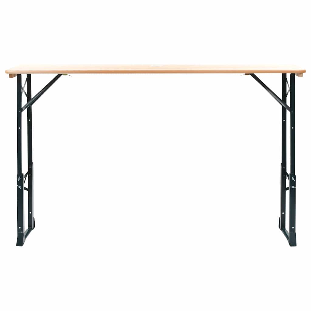 Τραπέζι Μπύρας Πτυσσόμενο 169 x 50 x 75/105 εκ. από Ξύλο Πεύκου