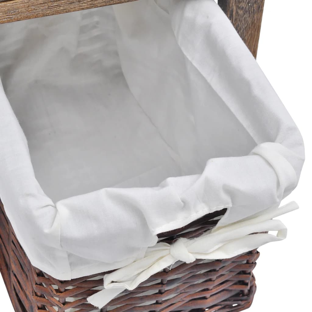 Κομοδίνο Καφέ Ξύλινο - PAKOBAZAAR