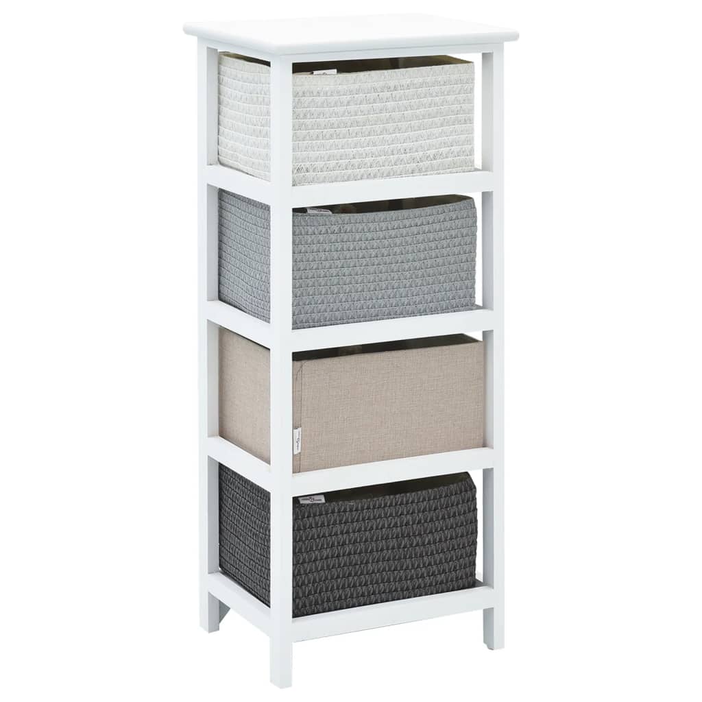 Συρταριέρα με 4 Συρτάρια Ξύλινη - PAKOBAZAAR