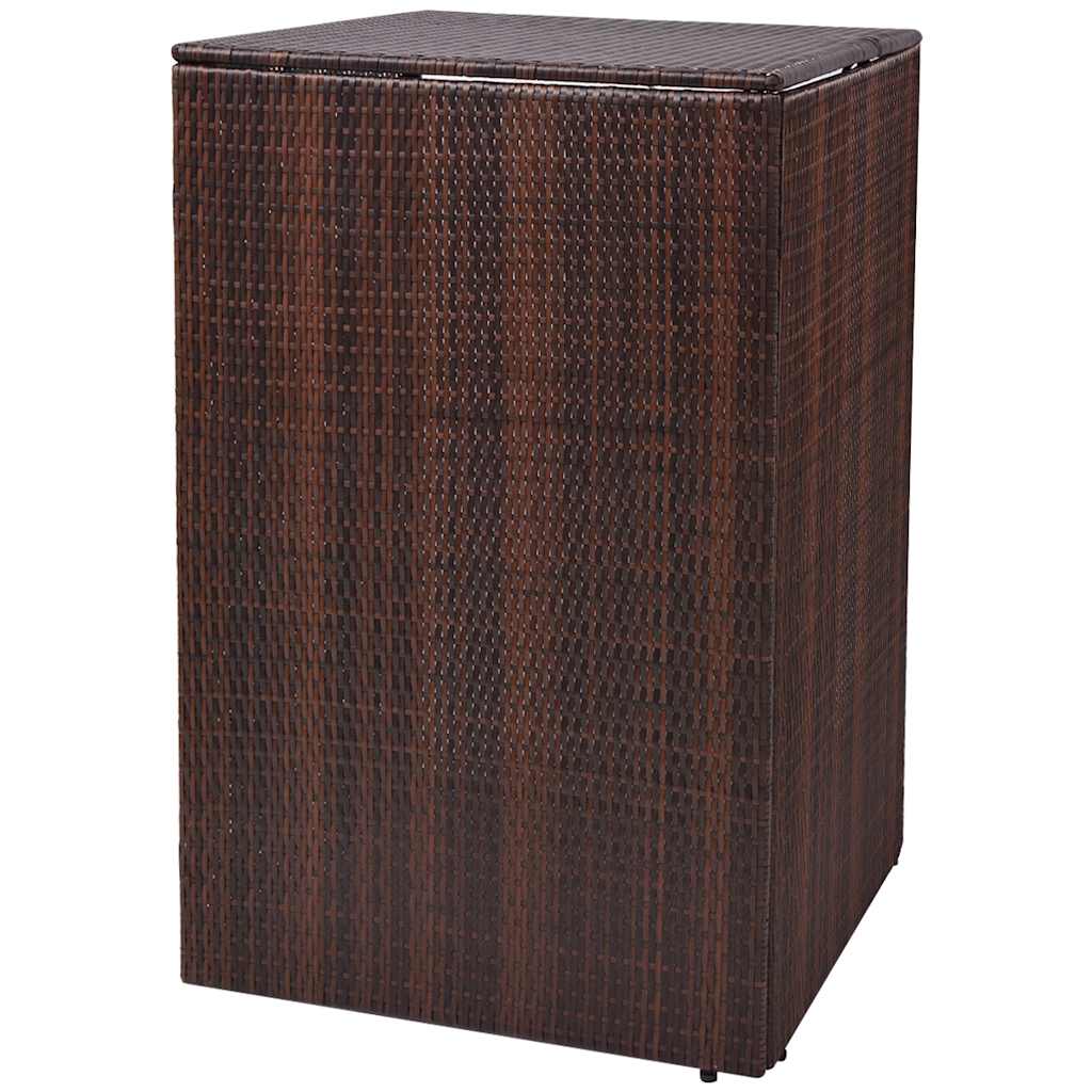 Στέγαστρο για κάδο απορριμμάτων Καφέ 76 x 78 x 123 εκ
