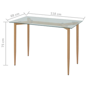 Τραπεζαρία 118 x 68 x 75 εκ.