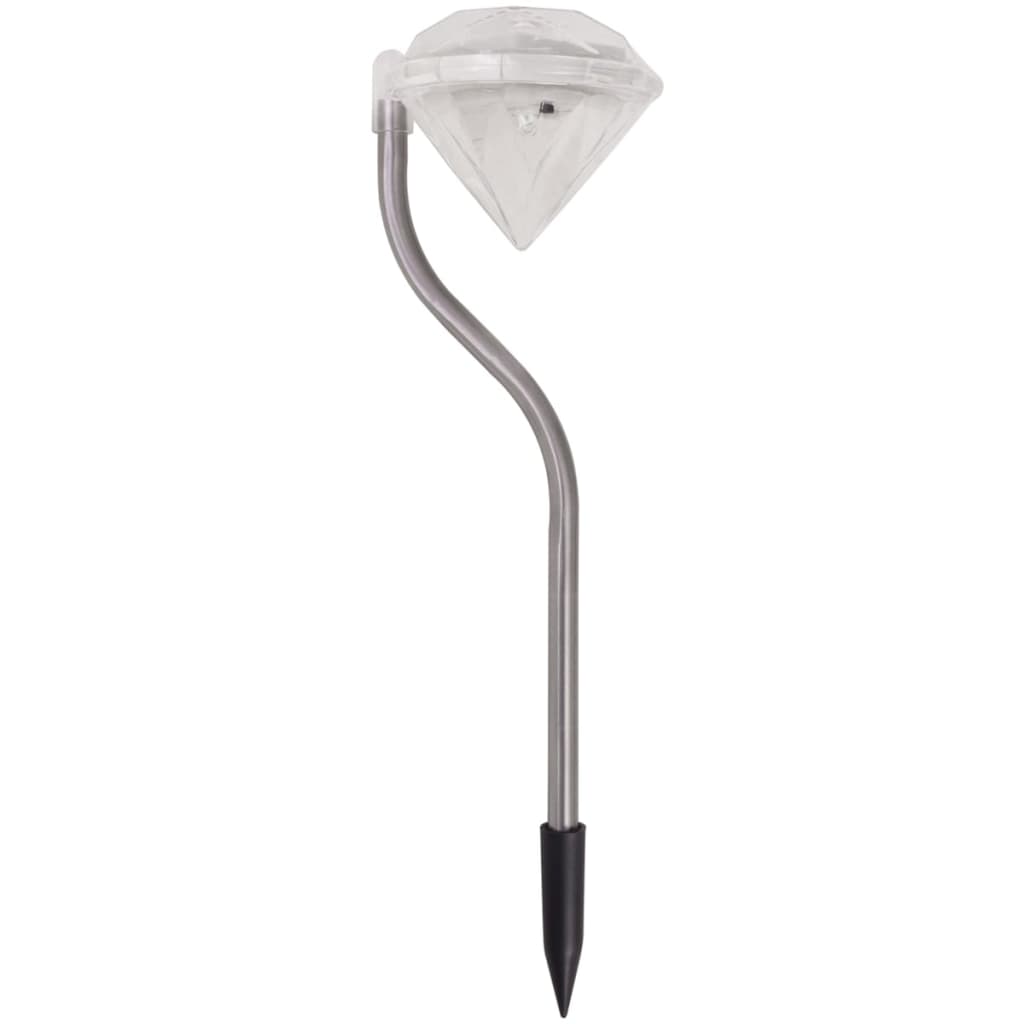 Φωτιστικά Κήπου Ηλιακά LED 6 τεμ. 9 x 7,8 x 29,5 εκ. - Pakobazaar