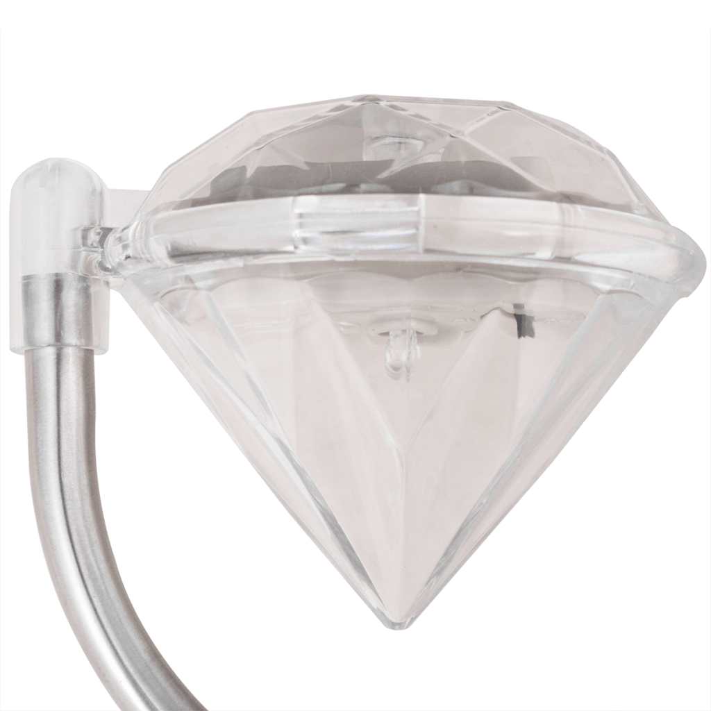 Φωτιστικά Κήπου Ηλιακά LED 6 τεμ. 9 x 7,8 x 29,5 εκ. - Pakobazaar