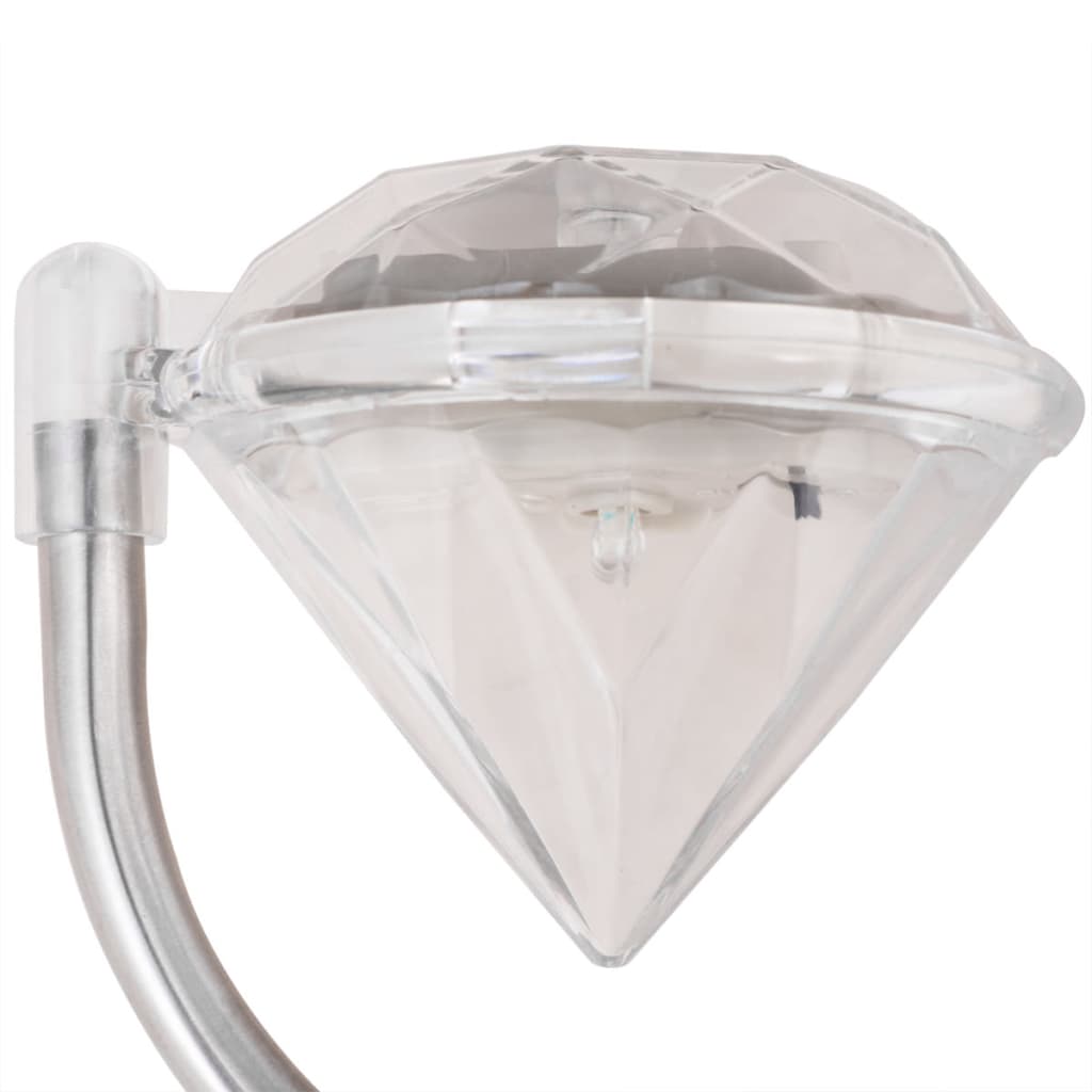 Φωτιστικά Κήπου Ηλιακά LED 6 τεμ. 9 x 7,8 x 29,5 εκ. - Pakobazaar