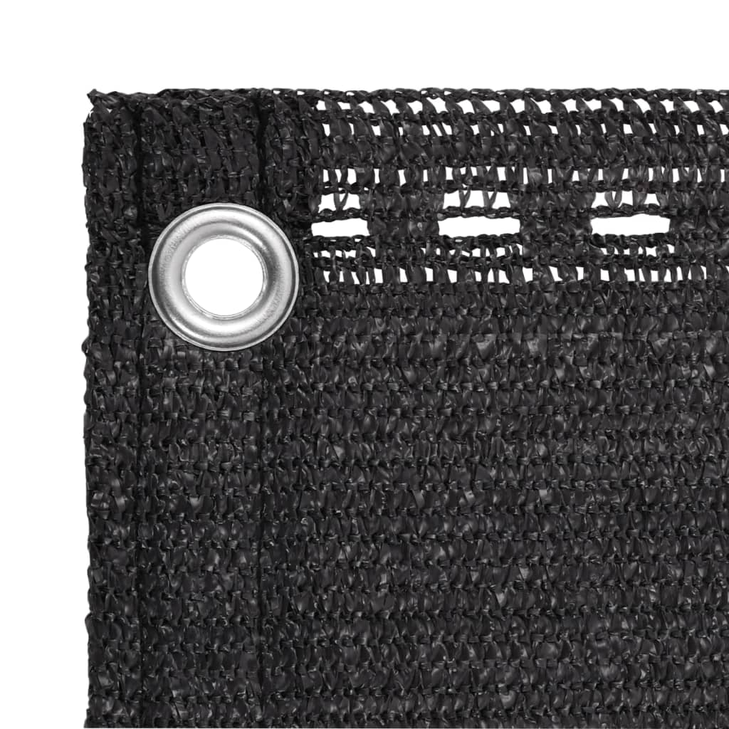 Διαχωριστικό Βεράντας Ανθρακί 90 x 400 εκ. από HDPE