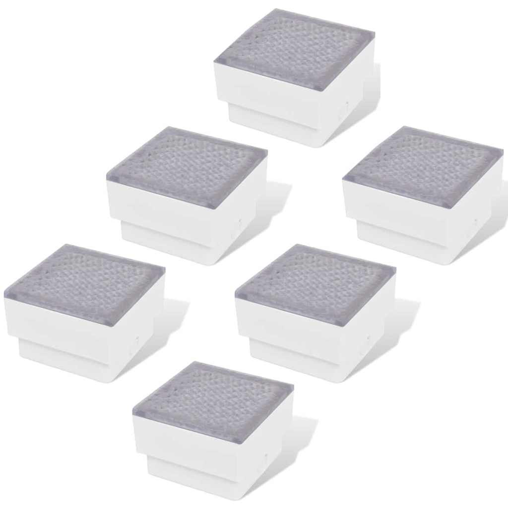 Χωνευτά Φώτα LED 6 τεμ. 100 x 100 x 68 χιλ. - PAKOBAZAAR