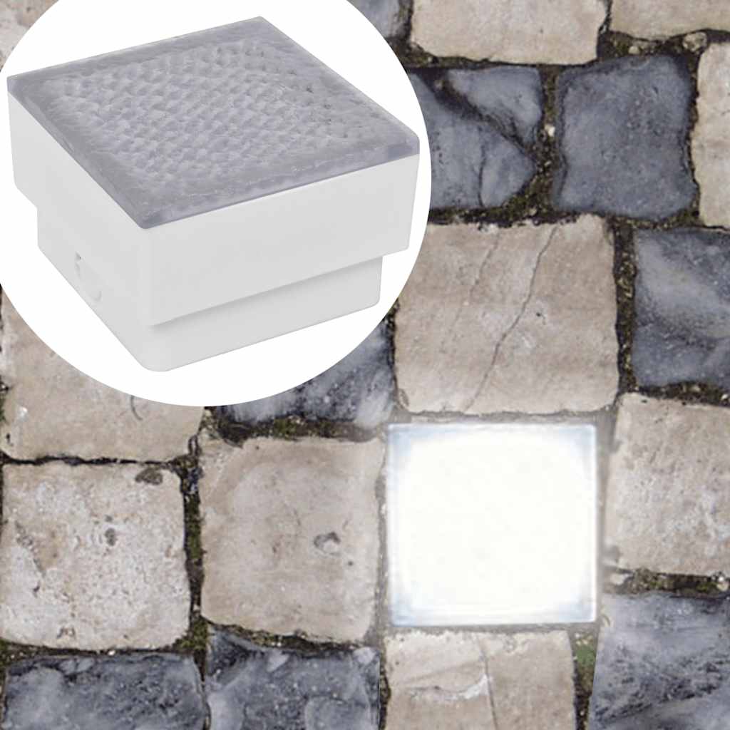 Χωνευτά Φώτα LED 6 τεμ. 100 x 100 x 68 χιλ. - PAKOBAZAAR
