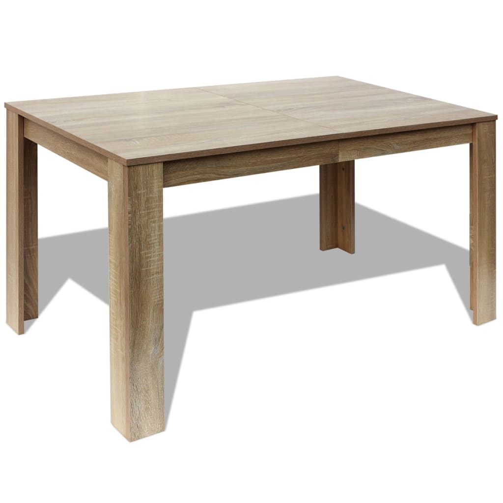 Τραπεζαρία Χρώμα Δρυς 140 x 80 x 75 εκ. - PAKOBAZAAR