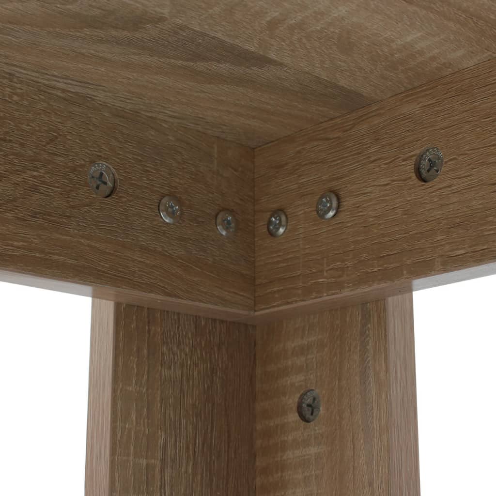 Τραπεζαρία Χρώμα Δρυς 140 x 80 x 75 εκ. - PAKOBAZAAR