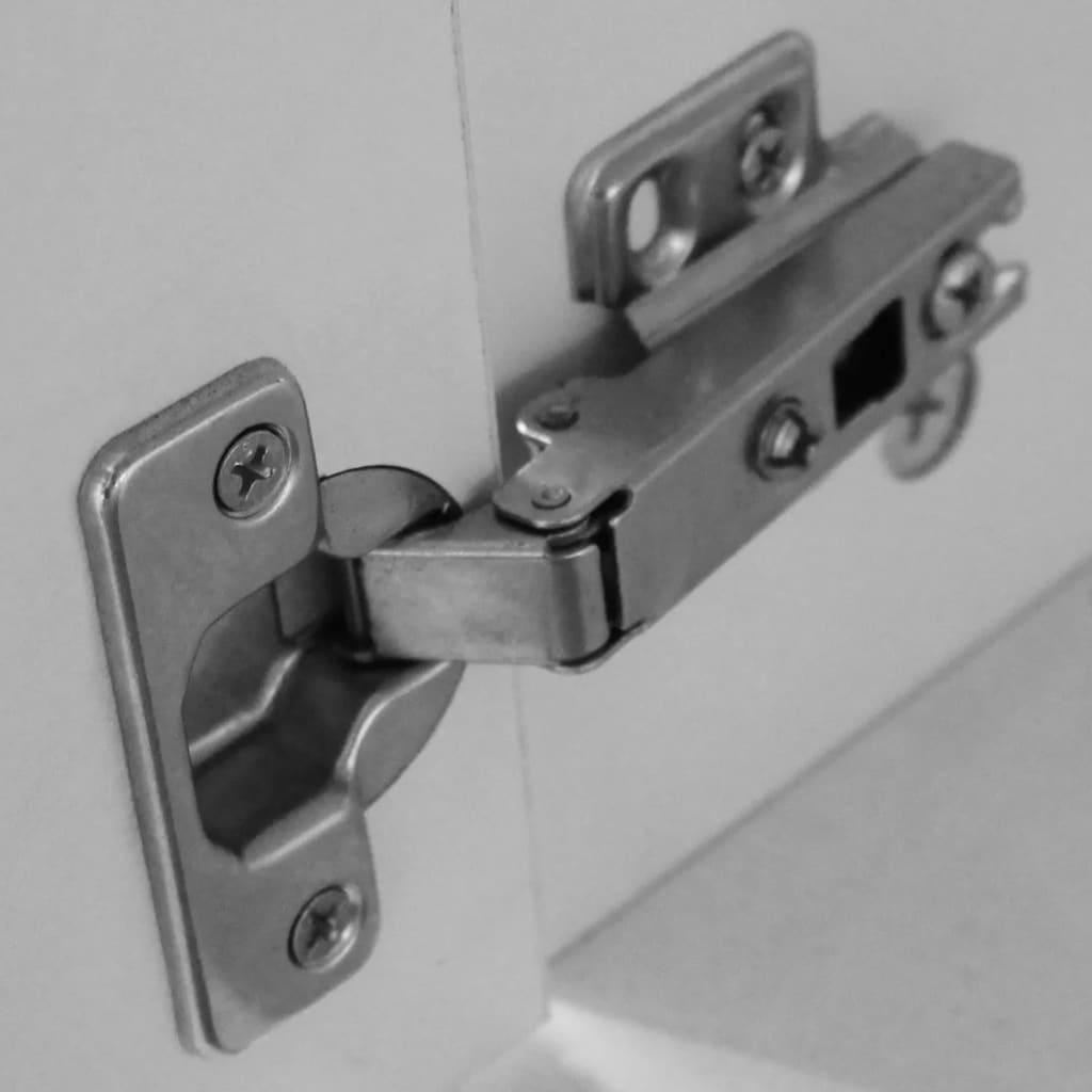 Γραφείο με Συρτάρι και Ντουλάπι Λευκό 100 x 40 x 73 εκ. - PAKOBAZAAR