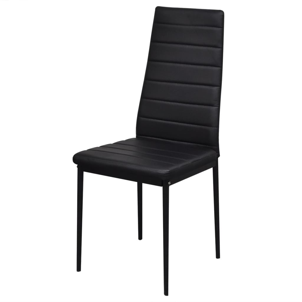 Σετ Τραπεζαρίας 7 Τεμαχίων Μαύρο - PAKOBAZAAR