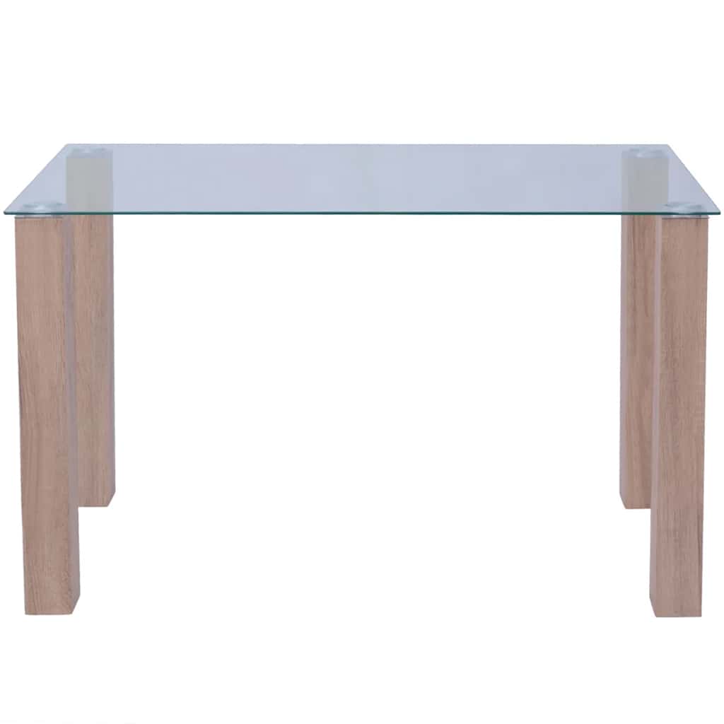 Τραπεζαρία 120 x 60 x 75 εκ. από Γυαλί